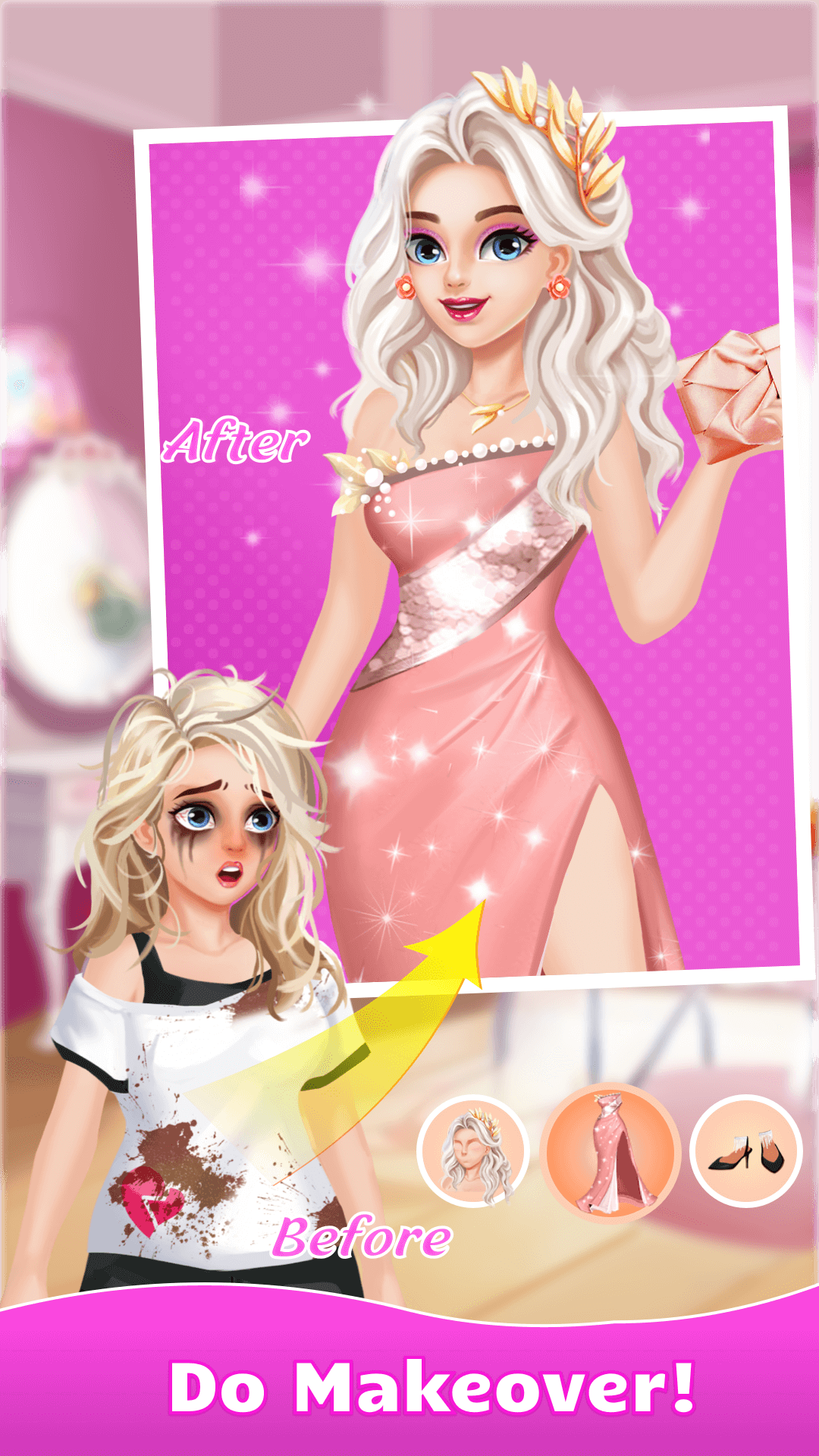 Love Paradise makeover game artwork
